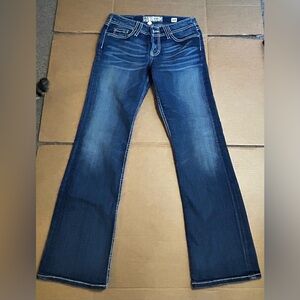 BKE Women's Dark Blue Boot Cut Jeans